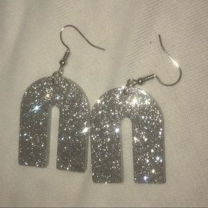 GLITTER RESIN EARRINGS